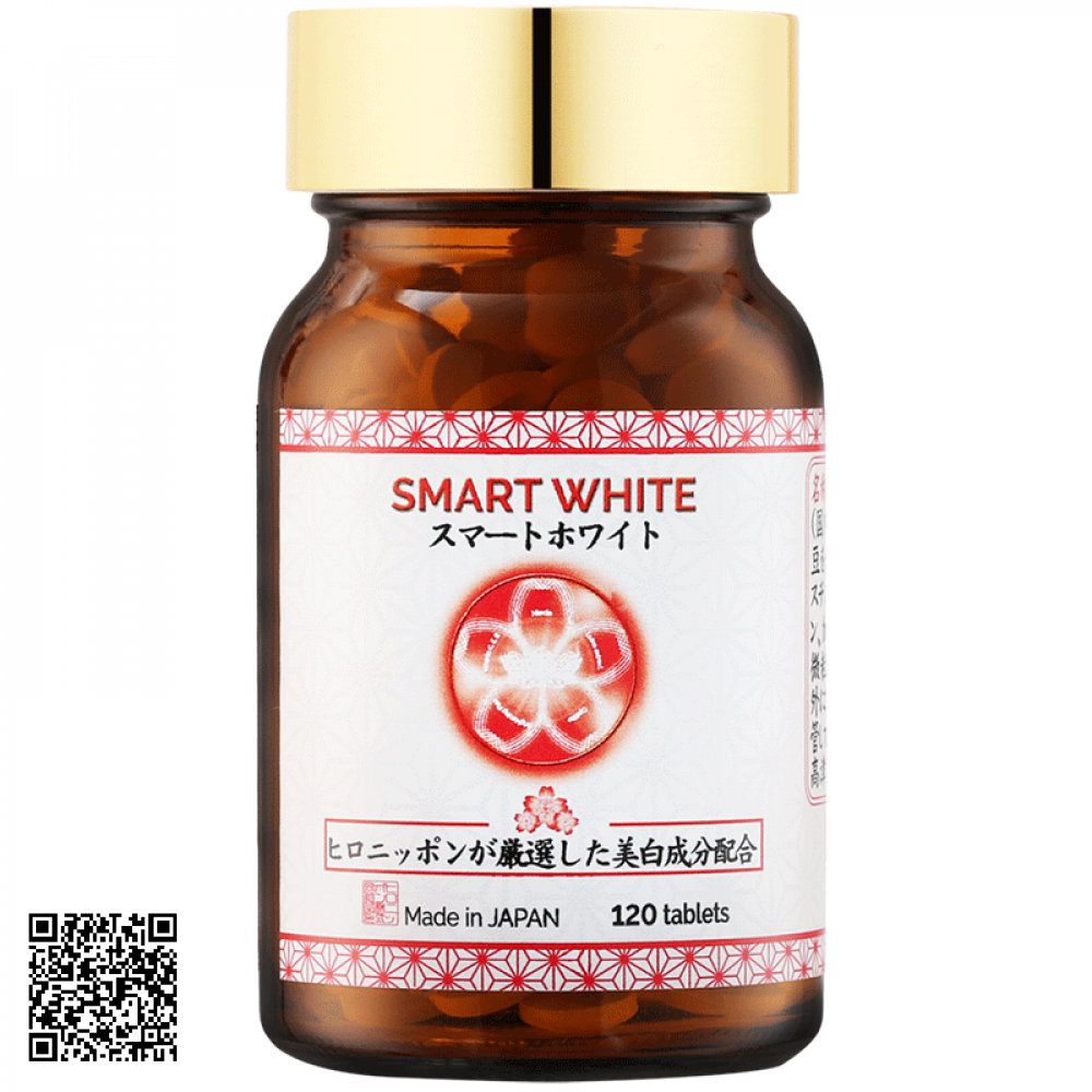 Viên Uống Trắng Da Nhật Bản Smart White 120 Viên