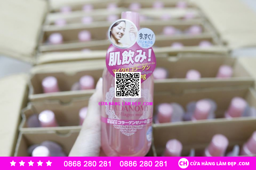 Xịt Khoáng Hadanomy Collagen Mist