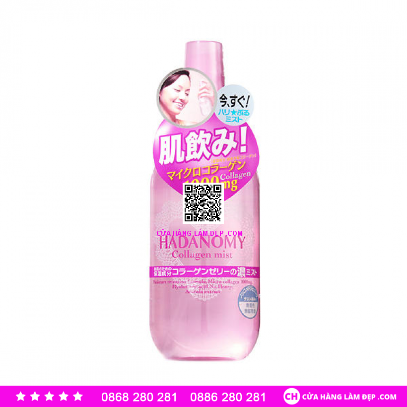 Xịt Khoáng Hadanomy Collagen Mist